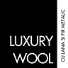 LUXURY WOOL - With wool and metallic thread