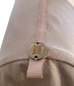 Viscose dress with side pockets