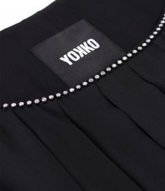 Veil dress with crystals