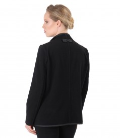 Jachet made of wool and cashmere