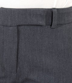 Elastic fabric pants