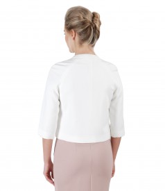 Elegant bolero with crystals