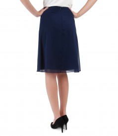 Flaring veil skirt