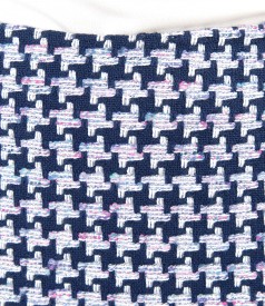 Multicolor loop skirt with cotton