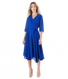 Veil evening dress