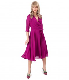Veil evening dress
