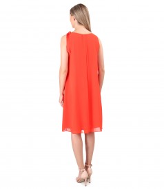 Veil dress with crystals