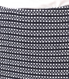 Elegant cotton loop skirt