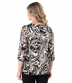 Casual viscose blouse