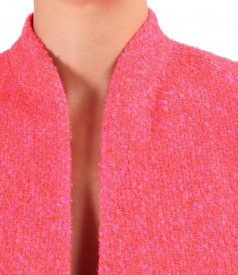 Elegant jacket made of wool and alpaca