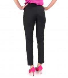 Pants made of elastic cotton