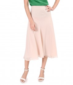 Veil midi skirt