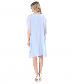 Butterfly dress made of uni veil