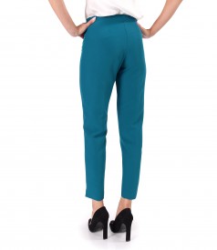 Elastic fabric pants