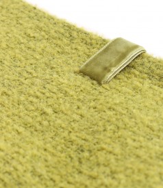 Office skirt made of curls with wool and alpaca