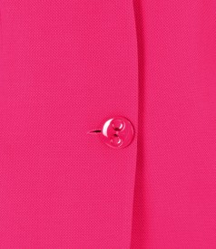 Office jacket made of textured fabric with viscose