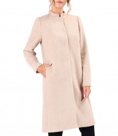 Elegant jacket made of curls