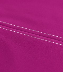 Office dress made of thick elastic jersey