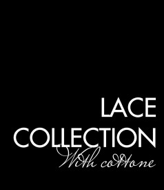 Cotton Lace Dress with Floral Motifs