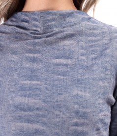 Elegant dress made of elastic cotton