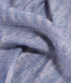 Elegant dress made of elastic cotton