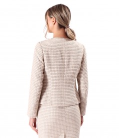 Elegant jacket made of cotton