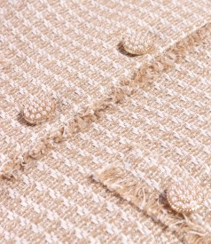Elegant jacket made of cotton
