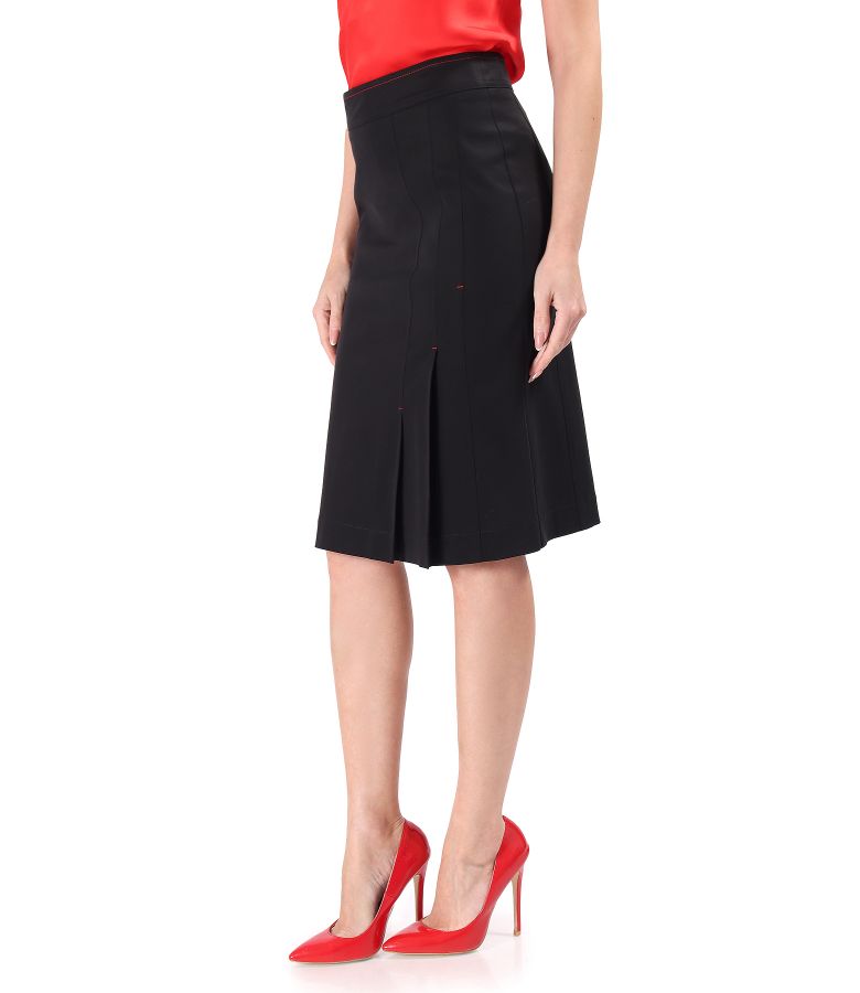 Elegant skirt made of Tencel fabric with cotton