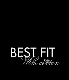 Elastic cotton pants with a decorative elastic band.