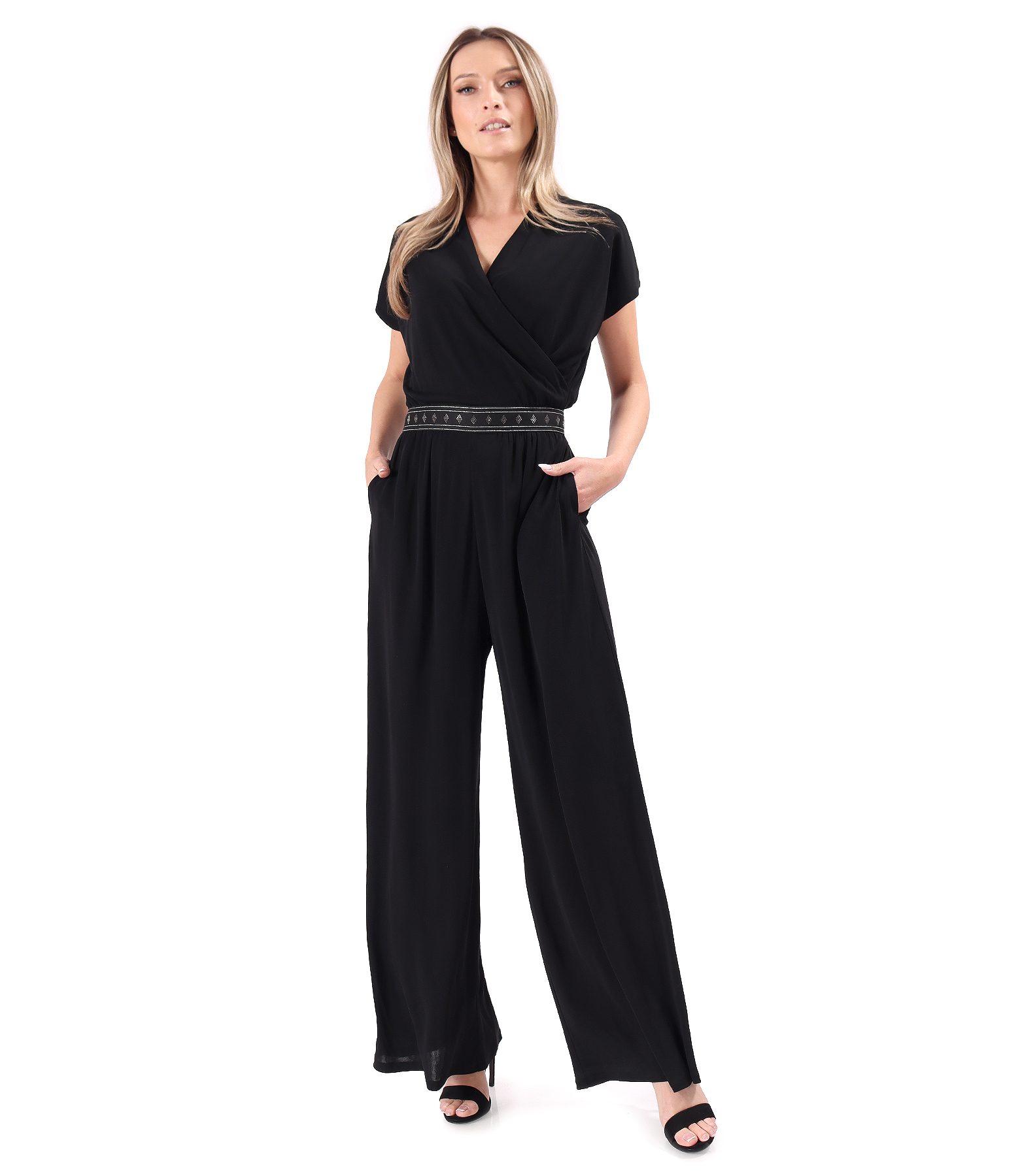 Elegant jumpsuit made of viscose