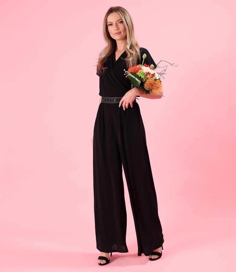 Elegant jumpsuit made of viscose