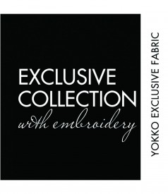 Embroidered viscose midi dress summer zen garden