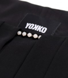 Elegant veil midi dress