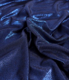 Elegant long dress made of elastic jersey with a shiny effect