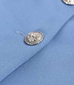 Office jacket made of elastic fabric with viscose