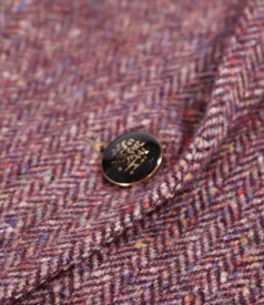 Office jacket made of wool fabric