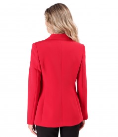Office jacket made of elastic fabric with viscose
