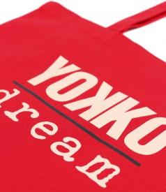 Cotton bag printed on the front