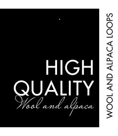 Fusta office din bucle cu lana si apaca